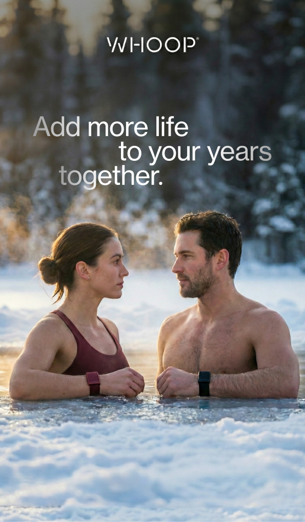 WHOOP Valentine's Day - Add more life to your years together